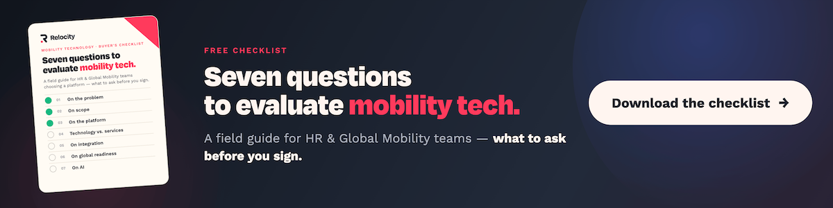 Seven questions to evaluate mobility tech Checklist Banner